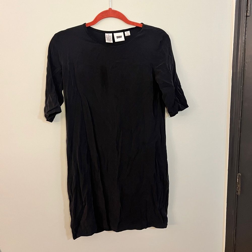 DKNY Classic Black Mini Dress